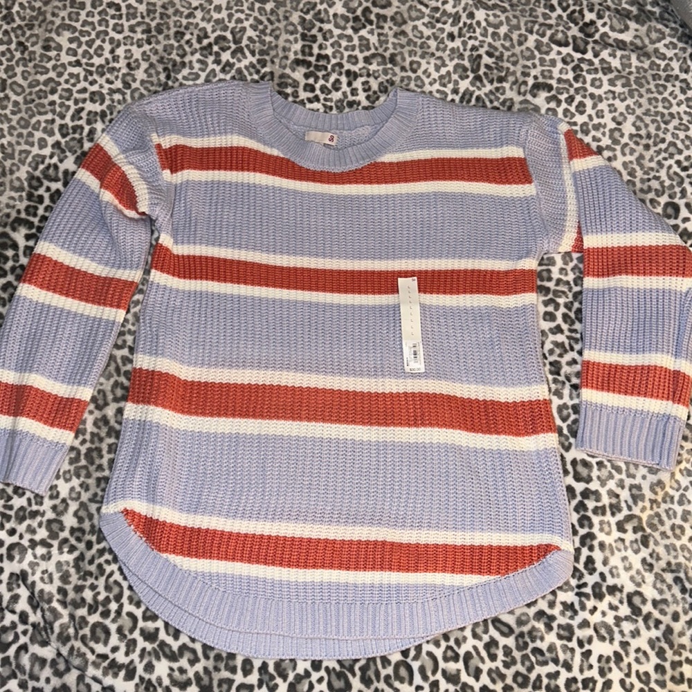 NWT Kohls Striped Sweater